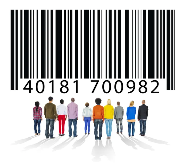 Barcode-Lesekonzept — Stockfoto