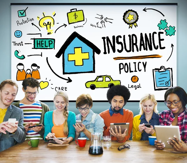 Insurance Policy Help Legal Concept — Stock Photo, Image
