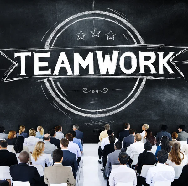 Team Teamwork Discussion Concept — Stock Photo, Image