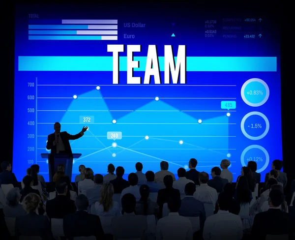 Team Teamwork Collaboration Assistance Concept — Stock Photo, Image