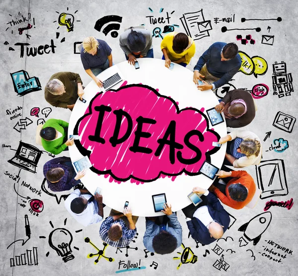 Idea Creativity Imgination Thinking Concept — Stock Photo, Image