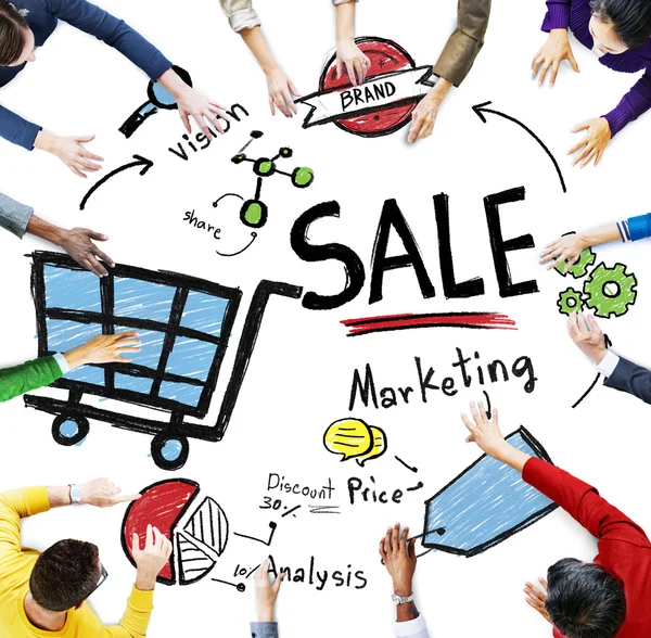 Sale Sales Selling Concept — Stock Photo, Image