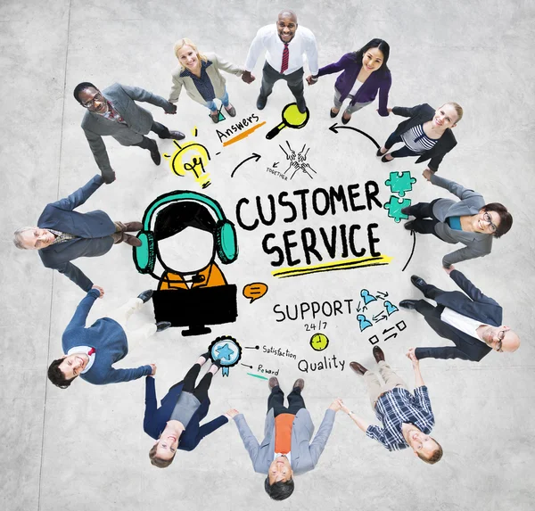 顧客サービス サポートのコンセプト — ストック写真
