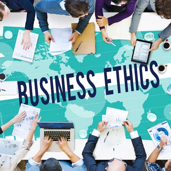 Business Ethics Moral Responsibility Concept — Stock Photo, Image