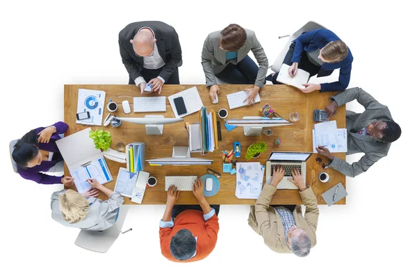 Obchodní tým myšlenky Brainstorming koncept — Stock fotografie