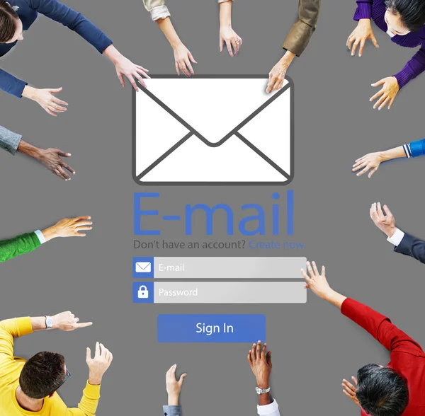 Email Online Messaging Concept — Stock Photo, Image