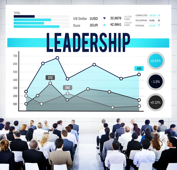 Leader Leadership Authority Chief Coach Concept — Stock Photo, Image