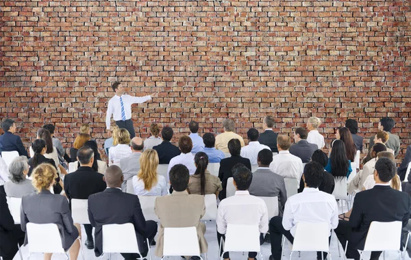 Seminario People Meeting Concepto de Presentación — Foto de Stock