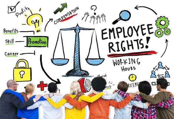 Employee Rights Equality People Concept — Stock Photo, Image