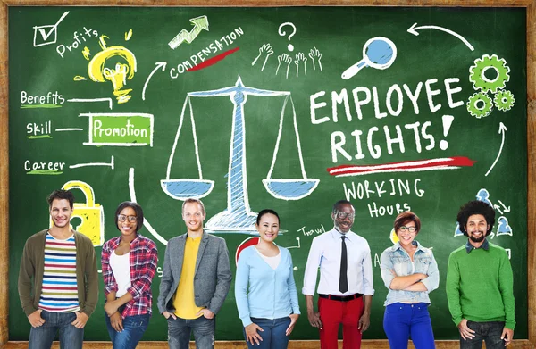 Employee Rights Job Education Learning Concept — Stock Photo, Image