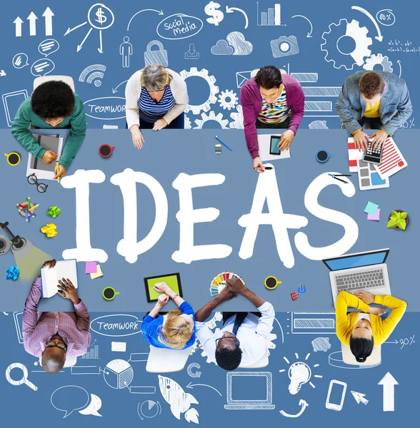 Idea Creativity Imgination Concept — Stock Photo, Image