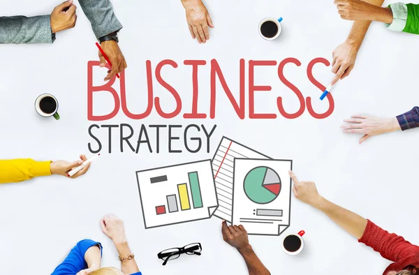 Concepto de estrategia empresarial — Foto de Stock