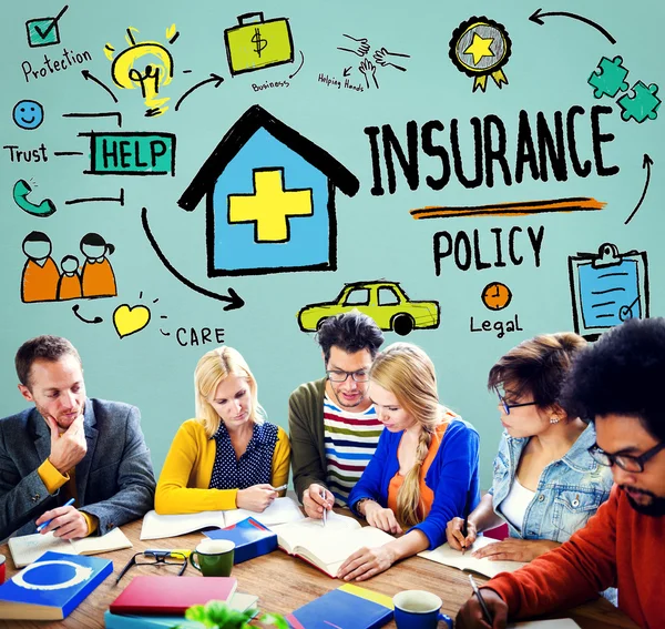 Insurance Policy Help Legal Concept — Stock Photo, Image