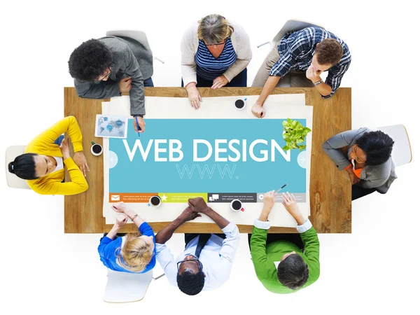 Www Concepto de Diseño Web —  Fotos de Stock