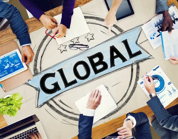 Globalización Global Concepto de Comunicación —  Fotos de Stock