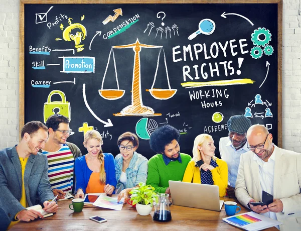 Employee Rights Job Learning Concept