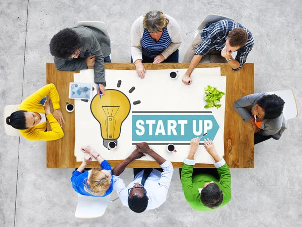 Start up Business Team Concept — Stock Photo, Image