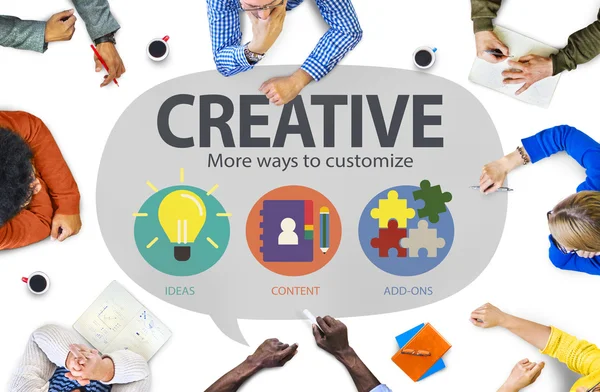 Creative Innovation Vision Inspiration Concept — Stock Photo, Image