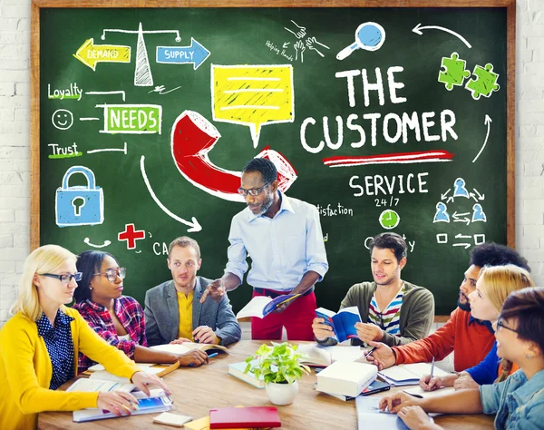 The Customer Service  Concept — Stock Photo, Image