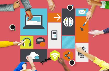 Bulut depolama medya kavramı bilgisayar