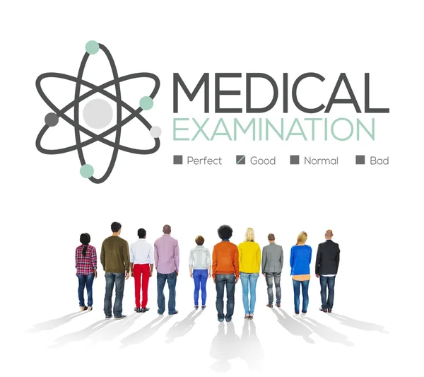 Concepto de diagnóstico de chequeo de examen médico — Foto de Stock