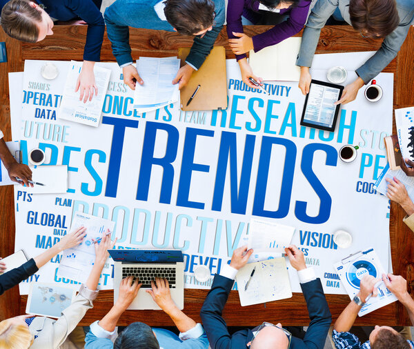 Diverse people and World News Concept