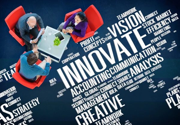 Innovate Ideas Inspiration Concept — Stock Photo, Image