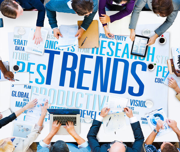 Diverse people and World News Concept