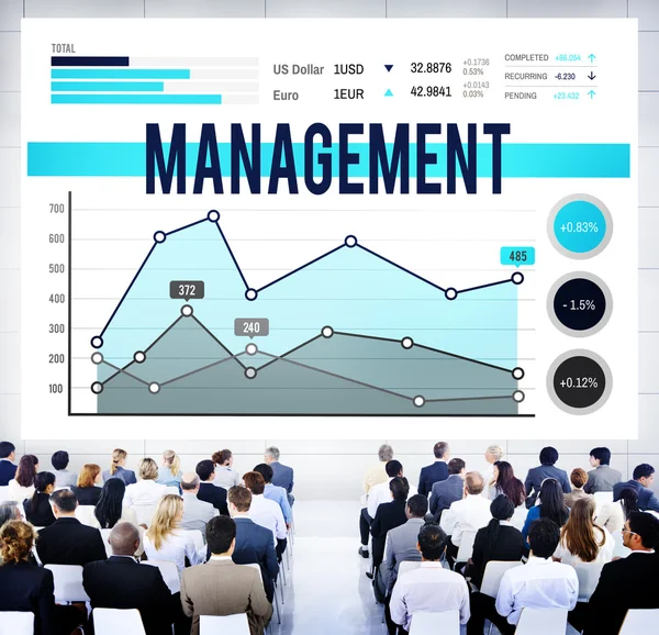 Management Organization Manager Managing Concept — Stock Photo, Image