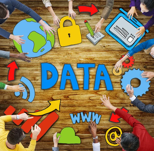 Data Information Concept — Stock Photo, Image