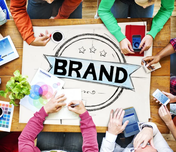 Marca Copyright Concepto de Marketing de Marcas — Foto de Stock