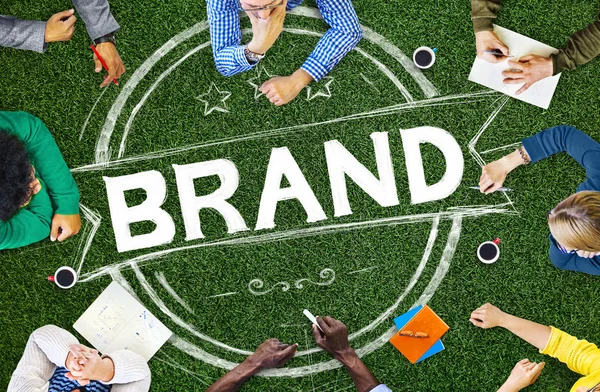 Brand Copyright Trademark Marketing Concept — Stock Photo, Image