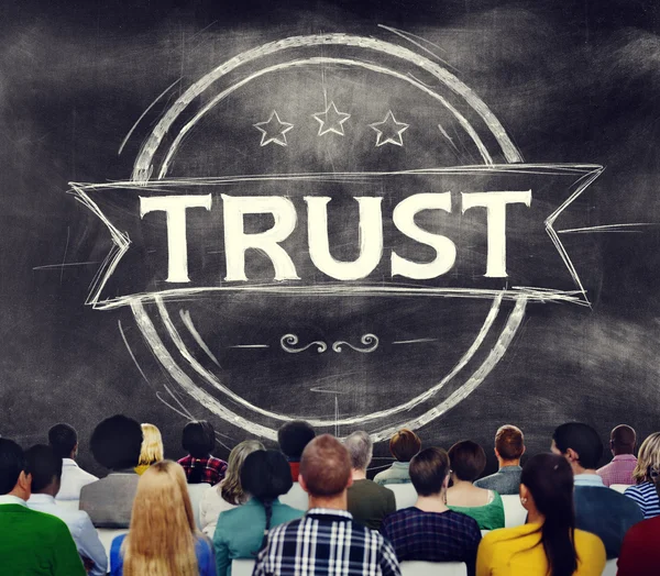 Confiança Crença Fidelidade Conceito honesto — Fotografia de Stock