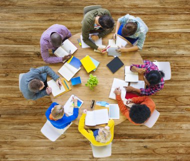 Ekip çalışması kavramı çalışma insanlar Toplantı