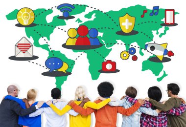 sosyal ağ bağlantı kavramı