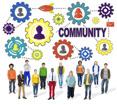 Community Team Union Concept clipart