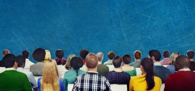 Seyirci çeşitlilik insanlar toplantı kavramı