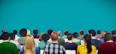 Seyirci çeşitlilik insanlar toplantı kavramı