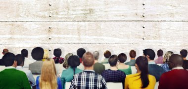 Çeşitlilik insanlar toplantı kavramı