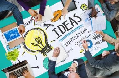 Fikirler yaratıcılık bilgi ilham kavramı