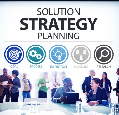 Strateji iş çözüm başarı kavramı