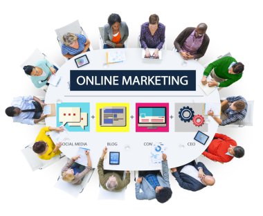 Online pazarlama iş içerik kavramı