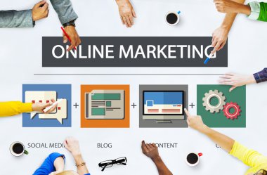 Online pazarlama iş içerik kavramı