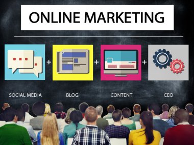 Online pazarlama iş içerik kavramı