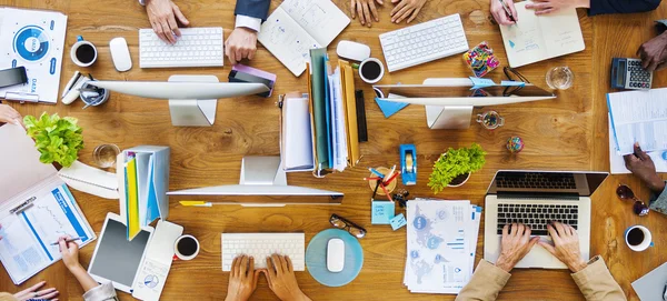 Group of People Working — Stock Photo, Image