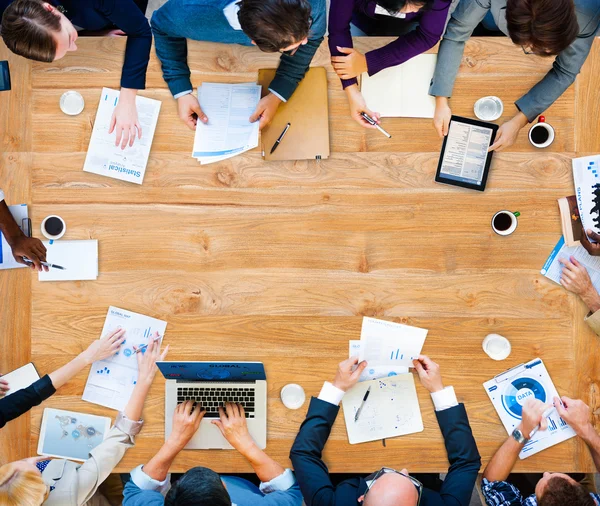 Diversity Business Team Strategy Concept — Stock Photo, Image