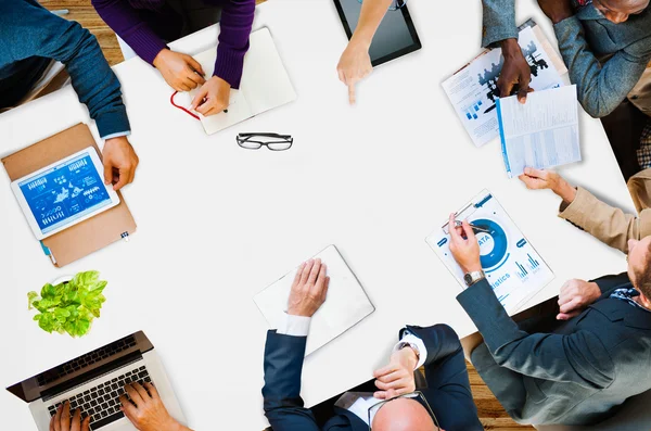 Diversity Business Team Strategiekonzept — Stockfoto