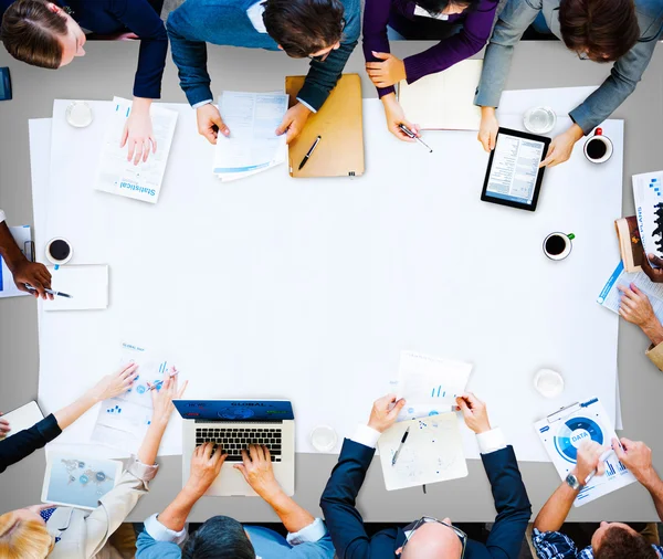 Diversity Business Team Strategiekonzept — Stockfoto