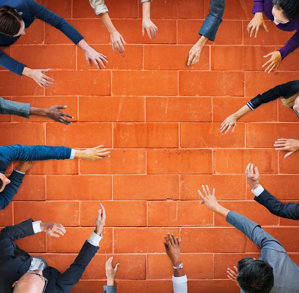 Business People Team Teamwork Concept — Stock Photo, Image