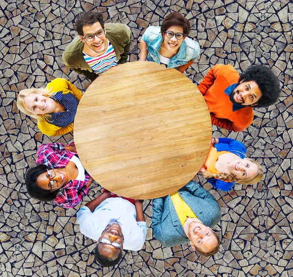 Togetherness Apoyo concepto alegre —  Fotos de Stock